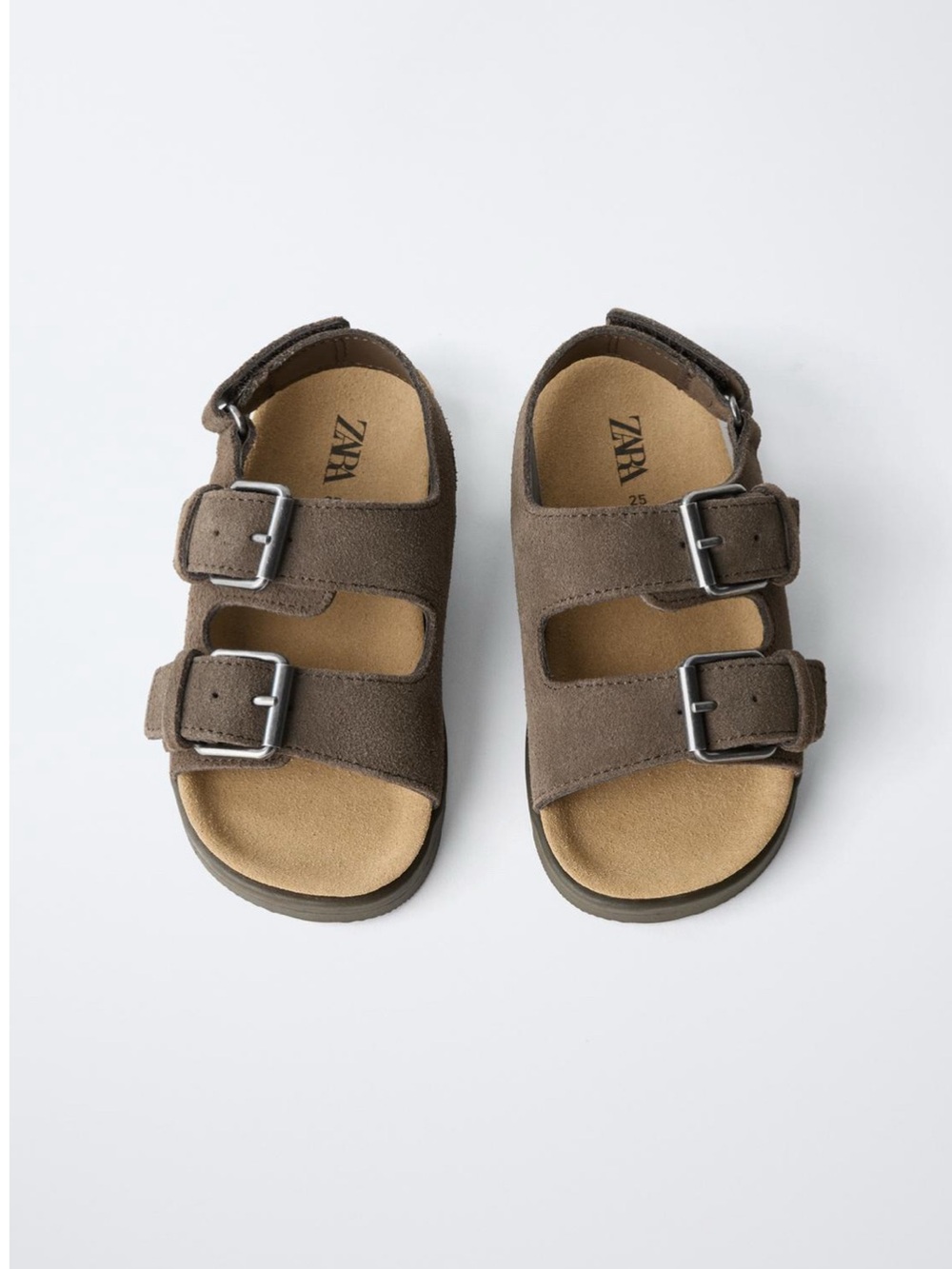 Zara Leather Buckle Boys Sandal